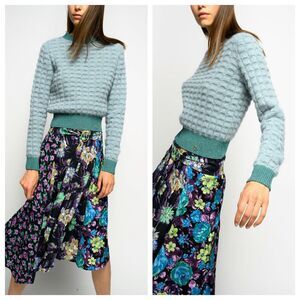 PINKO Womens Alpaca Wool Asciutto Pullover Sweater in Green Size M